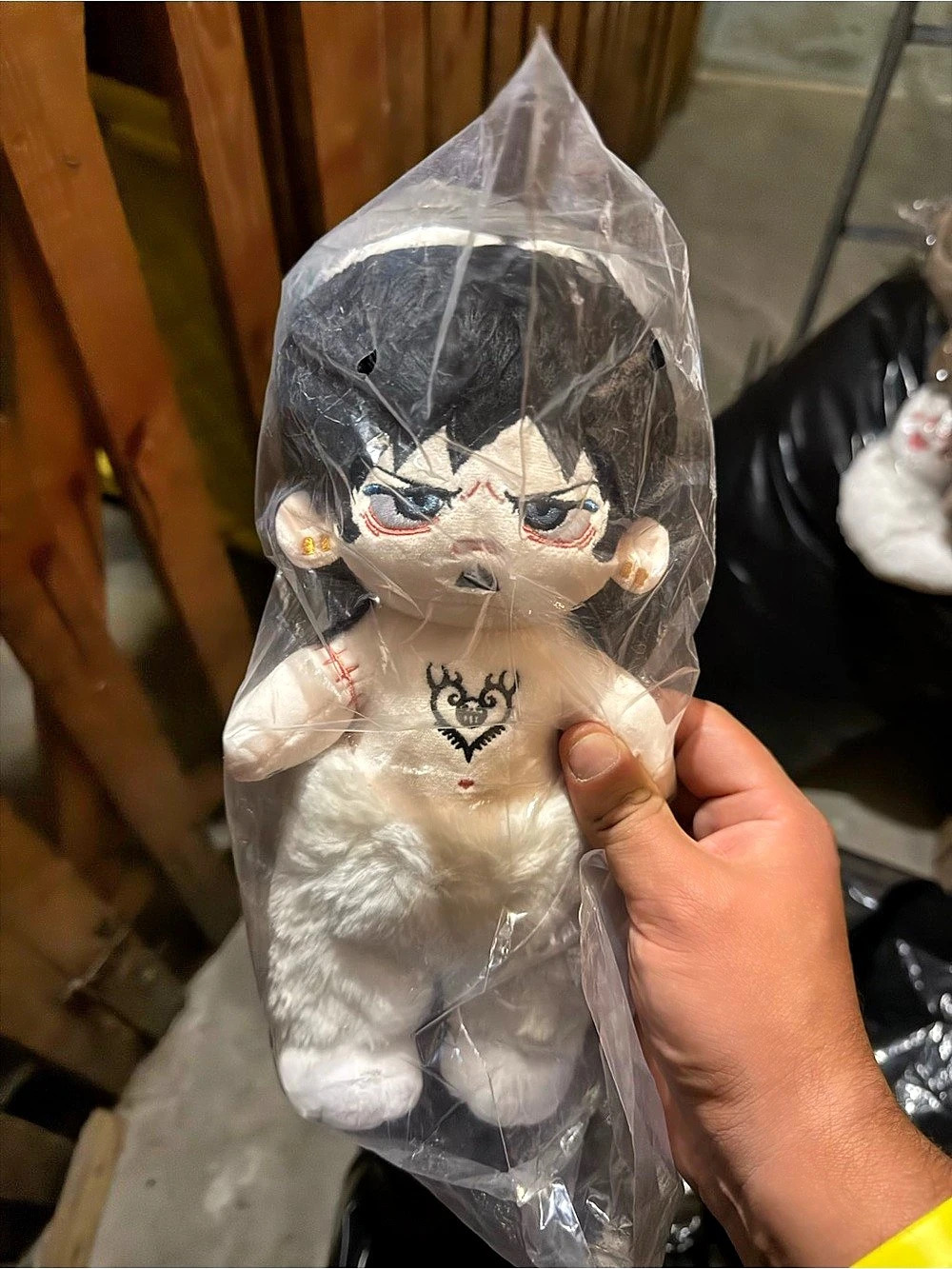 20cm One Piece Trafalgar Law Centaur Cotton Doll Plush - Heart Pirates Rare
